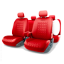 Автомобильные чехлы PERSONA FULL, экокожа, AIRBAG, цвет алый красный. PER-1305GF PIMENTO