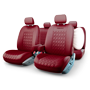 Авточехлы PERSONA FULL, экокожа, AIRBAG, цвет вишнёвый. PER-1305GF CHERRY