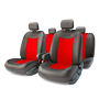 Автомобильные чехлы GRAND FULL, экокожа, AIRBAG, чёрн./красный. GND-1305GF BK/RD